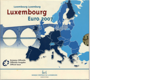 Luxembourg Euro Official Mint Set 2007