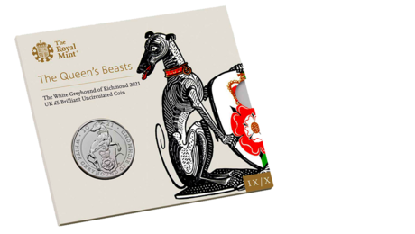 UK £5 Greyhound of Richmond 2020 / 2021