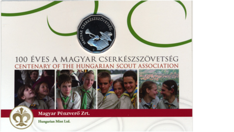 Hungary 100 Forint Hungarian Scout Association 2012 PROOF