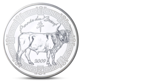 France 5 Euro Year of Ox 2009