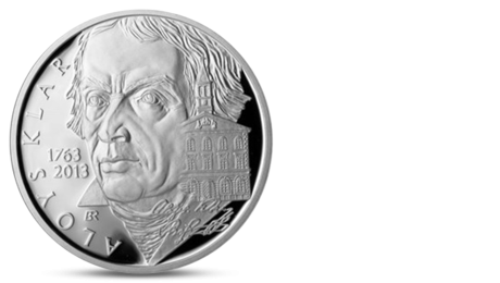 Czech 200 CZK  Aloys Klar Silver 2013 PROOF