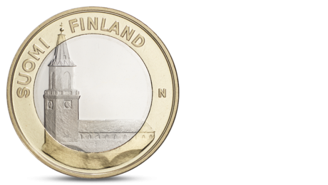 5 Euro Provincial buildings - Turku Cathedral