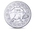 France 1/4 Euro Year of Pig 2007