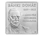 Hungary 1000 Forint Banki Donat's Water Turbine 2009 PROOF