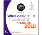 France Official Euro Set 2015 in Folder