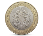 Gibraltar 2 pounds Referendum Queen Elizabeth II 2017