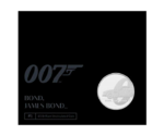 UK £5 BOND, JAMES BOND 007 CAR 2020