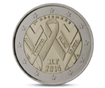 2 Euro AIDS France 2014