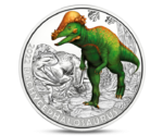 Austria 3 Euro DINOSAUR THE THICKEST SKULL 2022