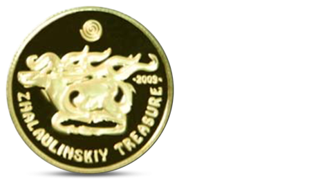 Zhalaulinskiy Treasure 100 Tenge Gold 2009
