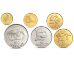 Mozambique 6 Coins Set 1-5-10-20-50-100 Meticais Animals 1994