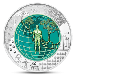 Austria 25 Euro Anthropocene 2018