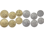 Eswatini 6 Coins 5 2 Emalangeni 1 Lilangeni 50 20 10 Cents 2021 UNC