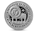 Belarus 1 Ruble Zodiac Leo