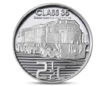South Africa 2.5 cent Trains 2013 Proof Silver 