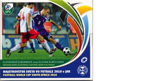 Slovakia Euro Set Football World Cup South Afriсa 2010