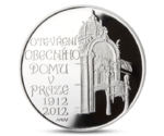 Czech 200 CZK Municipal House in Prague Silver 2012 PROOF