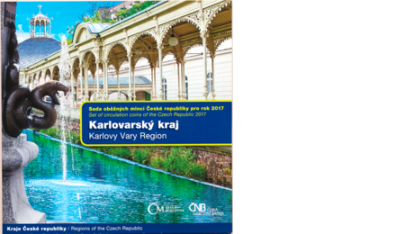 Czech Official Mint Set Karlovy Vary Region 2017