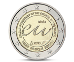 Belgium 2 Euro Belgian Presidency of the EU 2010 UNC