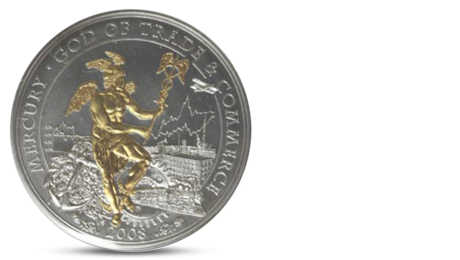 God of commerce Mercury