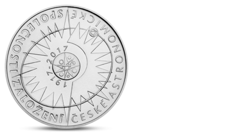 Czech 200 CZK Astronomical Societ 2017