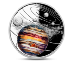 Niue 1 Dollar Solar System  -  Jupiter Silver 2020