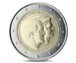 Netherlands 2 Euro Double Portrait Beatrix/Willem 2014 UNC