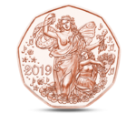 Austria 5 Euro New Year 2019 UNC