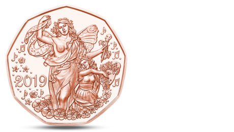 Austria 5 Euro New Year 2019 UNC