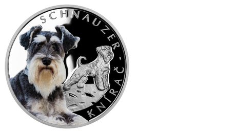 Niue 1 NZD Dog Breeds - Schnauser 2022 PROOF