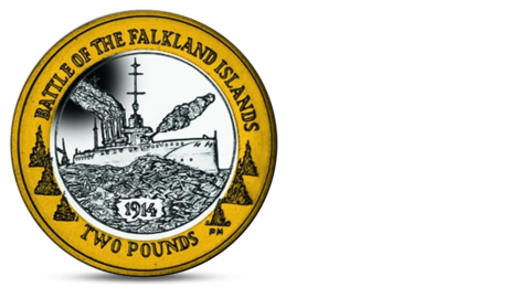 Battle of the Falkland Islands Bi-Metal 2012