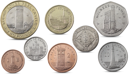 IOM Isle of Man 8 Coin Set 1 Penny - 2 Pounds UNC 2013