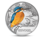 Austria 3 Euro Colourful Creatures The Kingfisher 2017